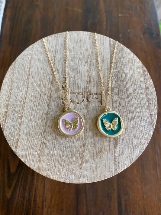 Butterfly necklace