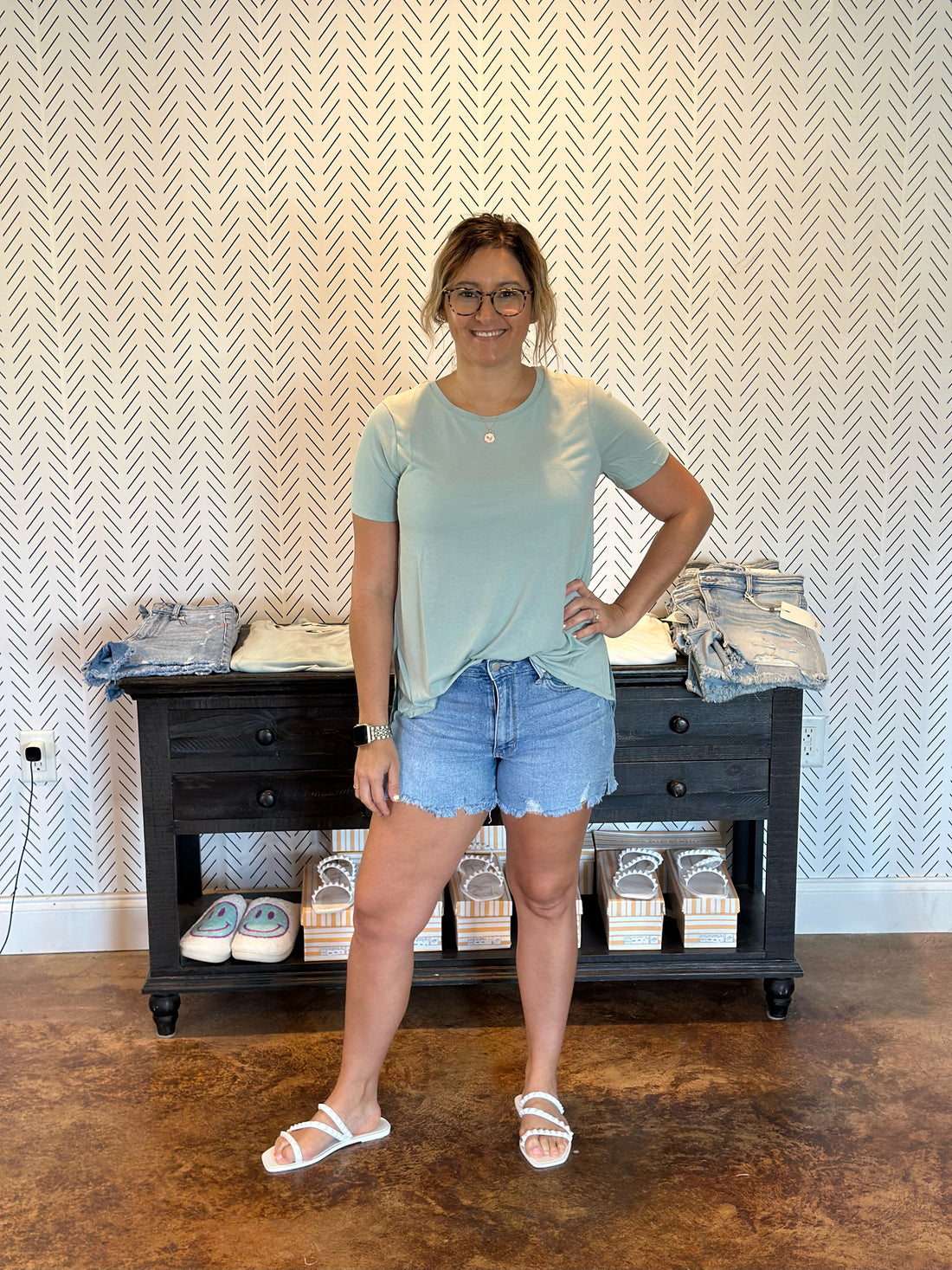 Basic Mint Tee