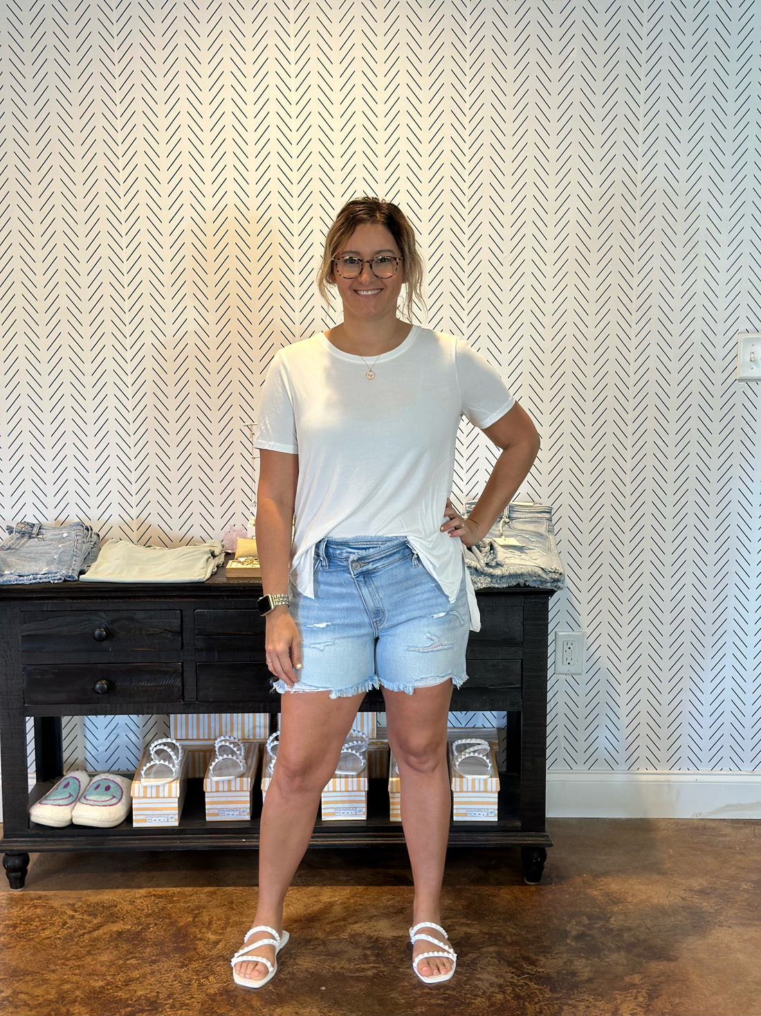 Basic White Tee